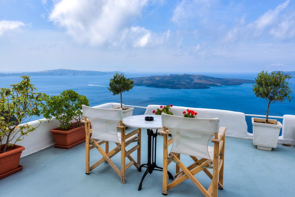 Porto Carra Hotel Fira  Bagian luar foto
