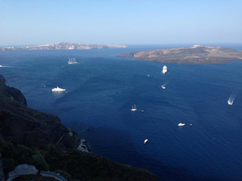 Porto Carra Hotel Fira  Bagian luar foto